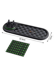 Supporto per Telefono da Auto con Targa Temporanea, Tappetino Antiscivolo Multifunzione per Cruscotto e Navigazione, Prodotto in Cina - Product Image 5