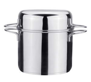 Hiking Camping Classic Stainless Steel Cooking <strong>Pot</strong> Set with Lid Induction Bottom Classic Design - Product Image 1