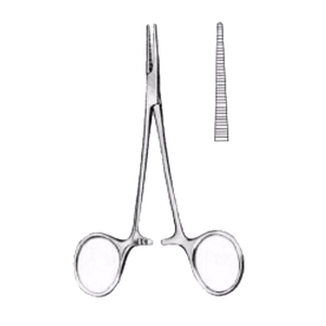 Pince à moustiques en acier inoxydable de précision Instrument chirurgical de haute qualité pour la manipulation et le serrage des tissus délicats - Product Image 1