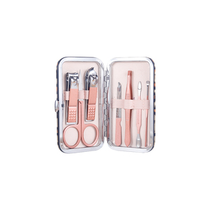 Gracedo定制自有品牌高级皮革风格指甲钳便携式套装不锈钢 - Product Image 3