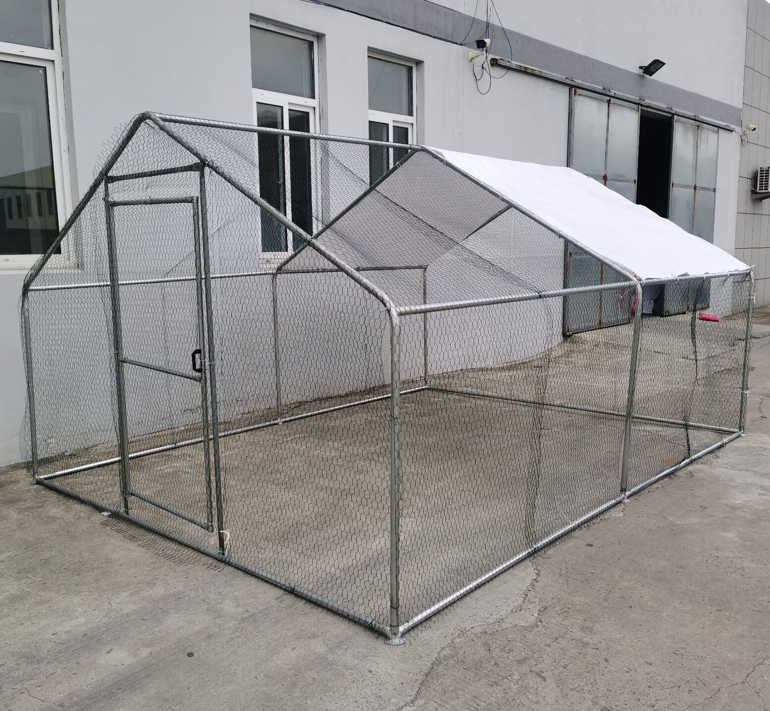 Walk In курятник в виде ручки для собак, клетка для курятника, домашний вольер 4x3x2 м