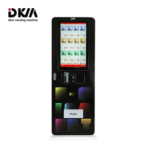 DKM Automated DCM5 Smoking Cigarette ID Card Reader Age Verification Scanning Vending Machine With Credit Card Reader