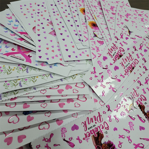 Gobelets de 16oz étanches UV pour les transferts de tasse sensibilisation au <span class=keywords><strong>cancer</strong></span> du <span class=keywords><strong>sein</strong></span> lavable résistance aux UV impression par transfert de chaleur pour - Product Image 4