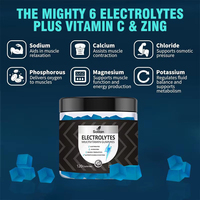 Grosir OEM Label Pribadi Alami Vegan 830mg Permen Multivitamin Elektrolit Mighty untuk Hidrasi, Mendukung Fungsi Otot