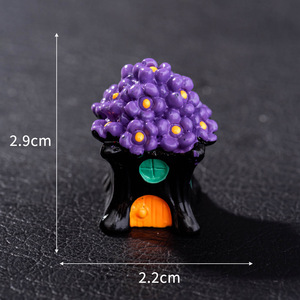 Nuevos Adornos Decorativos en Miniatura para Halloween y Pascua: Momia, Calavera, Conejo, Casa Mágica, Fantasma, Calabaza, Pequeños Adornos - Product Image 3