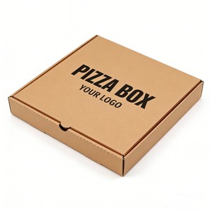 Boîte à <span class=keywords><strong>pizza</strong></span> ventilée multi-tailles recyclable, emballage alimentaire jetable pour restaurant à emporter, boîte alimentaire pour <span class=keywords><strong>pizza</strong></span> de 8/10/12 pouces - Product Image 2