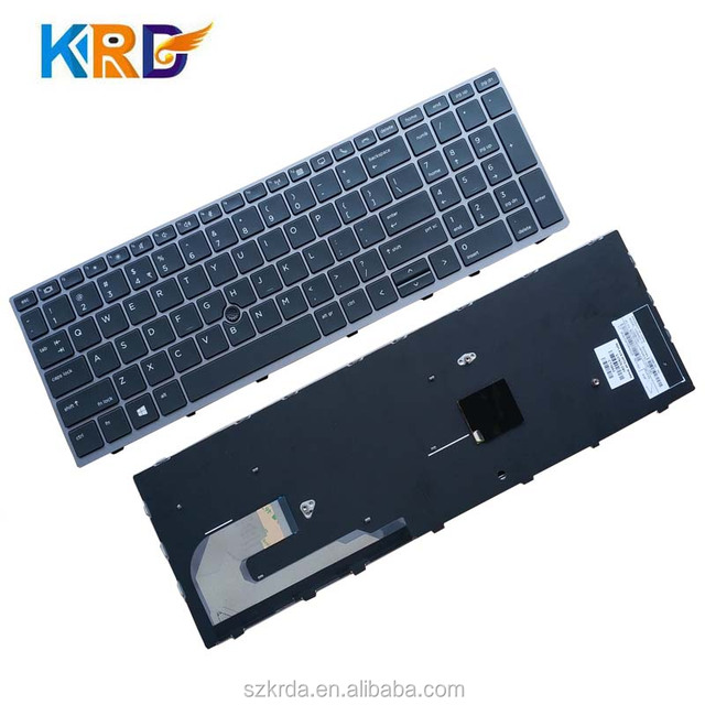 Replace Laptop Keyboard for HP EliteBook 850 G5 855 G5 755 G5 US Keyboard Repair Parts