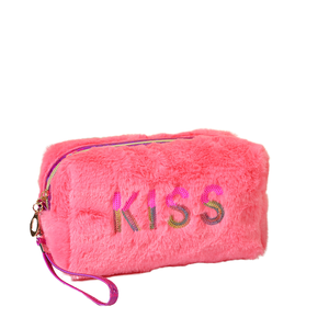 Gorgeous Portable Cosmetic <b>Bag</b> with <b>Zipper</b> Closure Simple Textile Makeup Pouch for Travel <b>Storage</b> and Daily Use - Product Image 1
