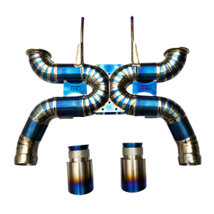 Prestaties Automotive Onderdelen Titanium Blauw Catback Actieve Geluid Uitlaat Voor Mclaren 720S - Product Image 1