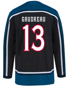 2024 Nouveaux maillots de hockey sur glace cousus Columbus 9 Ivan Provorov 13 Johnny Gaudreau 29 Patrik Laine 38 Boone Jenner 8 Werenski - Product Image 6