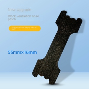 Cerotti Nasali Traspiranti Neri per Adulti, Taglia Media, con Ventilazione per Alleviare la Congestione Nasale - Vendita all'Ingrosso Transfrontaliera - Product Image 2