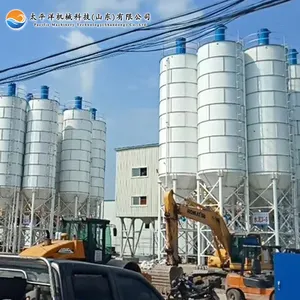 China fábrica fabricante silo de cimento de 100 toneladas com preço baixo para venda
