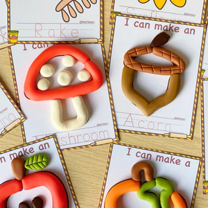 Kit de Masa para Modelar No Tóxica con Temática de Otoño, Juguete de Masa Hecho a Mano para Actividades de Aprendizaje Temprano - Product Image 2