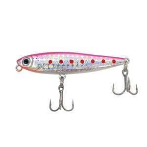 Topwater <span class=keywords><strong>leurre</strong></span> en plastique dur 3.2g 60mm Topwater Spook poisson-chat cliquetis <span class=keywords><strong>ligne</strong></span> flotteur <span class=keywords><strong>leurre</strong></span> crayon leurres avec crochets solides pour la pêche - Product Image 6