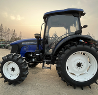 Tracteur agricole Lovol 1004 4x4 100 ch avec cabine climatisée, prix d'usine, vente chaude, vendeur chinois