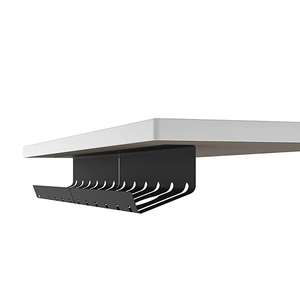 Plateau de câbles en métal perforé sous le <span class=keywords><strong>bureau</strong></span> pour la gestion des câbles de <span class=keywords><strong>bureau</strong></span>, vente en gros - Product Image 2
