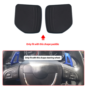 Extensión de volante de fibra de carbono, embellecedor de palanca de cambio para <span class=keywords><strong>Skoda</strong></span> <span class=keywords><strong>Octavia</strong></span> A5 MK2 1Z RS VRS RS <span class=keywords><strong>Combi</strong></span> explorador 2010-2012 facelift - Product Image 6