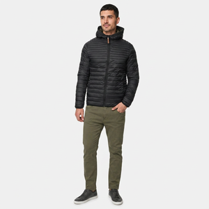 FINER THREADS Veste matelassée respirante de qualité supérieure pour homme, tissu en toile, coque en nylon/coton, rembourrage en coton, haute qualité - Product Image 1