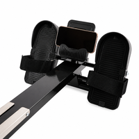 Rameur hydraulique pour la maison, entraînement complet du corps, résistance réglable, pliable, équipement de fitness d'intérieur