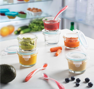 ภาชนะเก็บอาหารทรงกระบอกแก้ว & โถห้องครัวพร้อมฝาปิดที่ปิดสนิทตู้เย็นไมโครเวฟและเครื่องล้างจานเหมาะสม - Product Image 5