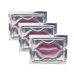 하이 퀄리티 핑크 크리스탈 립 마스크 개인 라벨 한국 비건 유기농 보습 보습 립 마스크