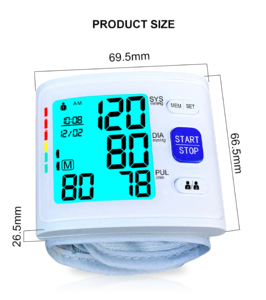 Monitor da Polso Urion U60K Bp, Dispositivo di Misurazione della <span class=keywords><strong>Pressione</strong></span> Sanguigna - Product Image 3