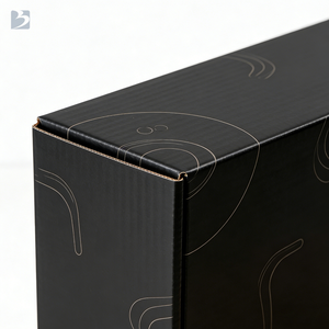 Boîte d'expédition en carton ondulé pour l'emballage, l'envoi postal, le déménagement et le stockage, boîte en carton économique avec faible MOQ pour les cadeaux - Product Image 4