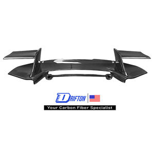 Alerón trasero de fibra de carbono seco estilo MSY para Ferrari 488 GTB Spider 2015-2018 - Product Image 2