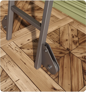 رف كتب متحرك فاخر من الفولاذ الكربوني الأسود مع نظام سكة انزلاقية صامتة وسلسة، طقم أدوات سلم انزلاقي للبيع بالجملة - Product Image 2