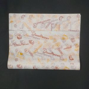 China Supplier Custom logo Food Grade Papel De Alimentos Para Embalagens De Kebab Greaseproof <b>Paper</b> - Product Image 2