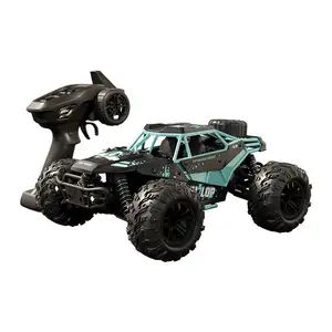 Buggy de aleación de alta calidad 1/18 4wd, coche de Control remoto de escalada, coche de juguete eléctrico de carreras de deriva súper grande de alta velocidad para niños