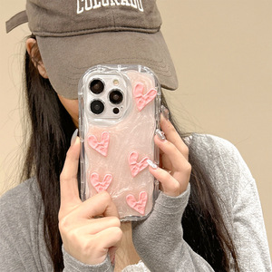 Shimmer cuori custodia per telefono di lusso estetica nuova custodia <span class=keywords><strong>rosa</strong></span> cuore custodia per <span class=keywords><strong>iPhone</strong></span> 15 14 <span class=keywords><strong>13</strong></span> 12 11 <span class=keywords><strong>Pro</strong></span> Glitter farfalla <span class=keywords><strong>Cover</strong></span> - Product Image 3