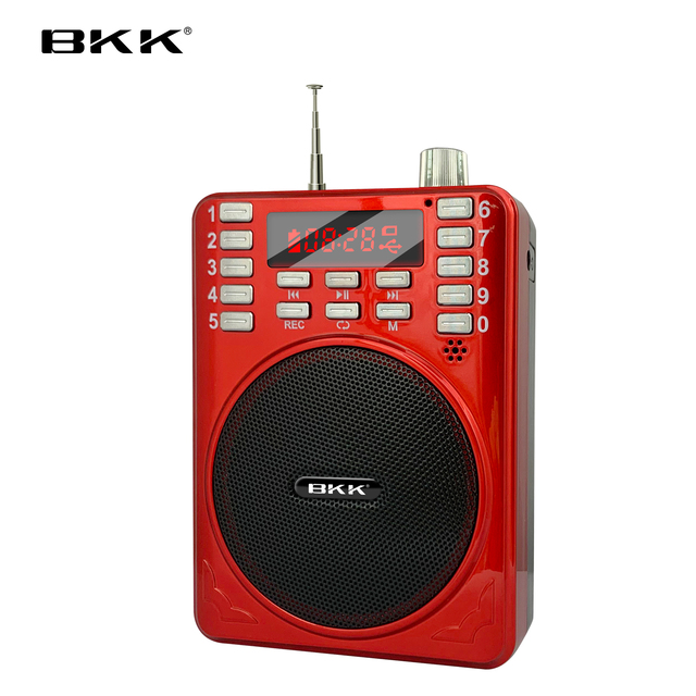 USA Hot sell Portable Amplifier Megaphone Speaker FM Radio Speaker with Headset Microphone (K279BT)