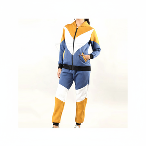 Ropa de fitness de 2 piezas para correr de mujer con logotipo personalizado chándal de mujer traje deportivo para correr chándales de mujer - Product Image 1