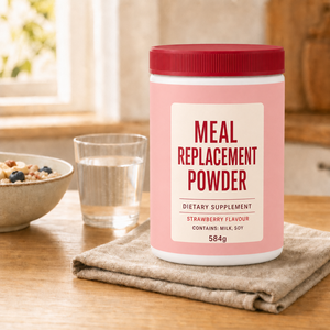 Private Label Herbal Strawberry <strong>Diet</strong> <strong>Shake</strong> Low Calorie High Protein Meal Replacement Powder - Product Image 2