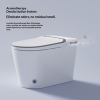 Mingyu Toilette intelligente de luxe léger en céramique, entièrement automatique, sans eau, à chauffage instantané intégré, à poser au sol