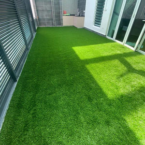 Escalier Toit Design Salon Durable Terrain de Football Tapis Sol Gazon Synthétique Brosse - Product Image 1