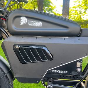 USA Warehouse HCBK Originele 60V Black Warrior Elektrische Fiets 3000W voor de VS Nieuwe LED Armor, 130km Lange Afstand Elektrische Fiets - Product Image 5