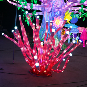 Đêm đèn lồng lễ hội đèn lồng lễ kỷ niệm Trung Quốc năm mới giáng sinh không thấm nước <span class=keywords><strong>Led</strong></span> khung thép - Product Image 5