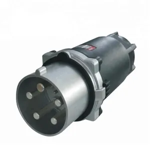 AD Aoda 400v 5 POLES IP67 watertight robust plastic housing 200amp plug high current cee 250a socket