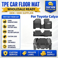 Tapis de sol de voiture TPE 3D 5D OEM SONSANG en gros pour Toyota Calya Indonésie RHD – Tapis de voiture personnalisés en TPE pour B2B