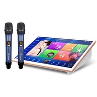 גבוהה קיבולת נפלא InAndOn 19 ''מגע מסך קריוקי מכונה 8T Midi קריוקי מערכת DVD נגן פלטינה קריוקי נגן