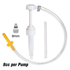 Pompe à huile blanche pour engrenages, 8 cc, avec tube de ramassage, pour bouteilles de 32 oz, pour réparation - Product Image 1