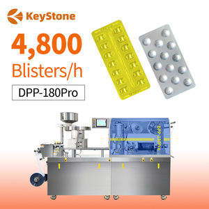 Máquina Empacadora Automática de Blísteres de Aluminio y PVC para Píldoras, Tabletas y Cápsulas, Tipo Placa Plana DPP - Product Image 1
