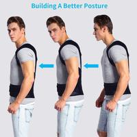 Correcteur De Posture en néoprène, ceinture ajustable pour les épaules, la clavicule et le cou