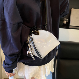 Sac à main seau transparent en PU souple pour femme, nouvelle mode, écologique, léger, grande capacité, avec fermeture éclair et chaînes réutilisables - Product Image 3