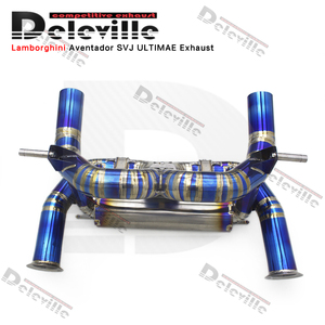 Système Catback Race Sport pour Lamborghini Aventador SVJ/Ultimae LP780/LP 780-4 2021 + Tuyau de silencieux en titane à valve Section arrière - Product Image 5