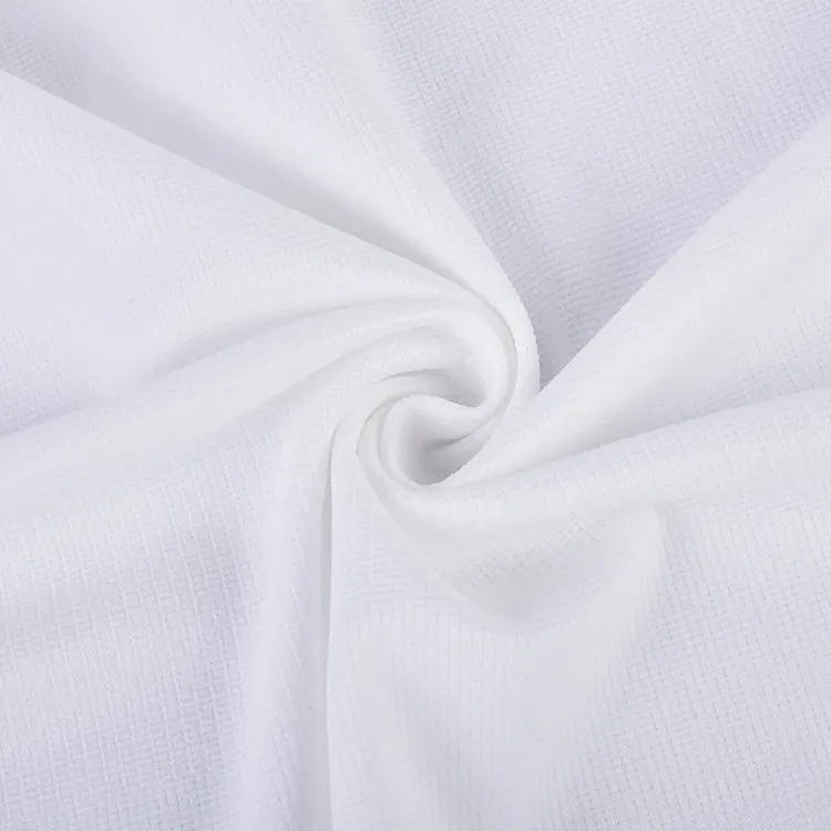 Fabrika toptan örme giysi için 160cm 225gsm 100% Polyester jakar kumaşlar