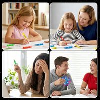 Stylos Fidget Spinner Lumineux – Nouveauté pour Fêtes, Cadeaux, Sacs Surprise, Remplisseurs de Sacs de Bonbons, Jouets en Gros pour Enfants, Articles de Retour pour la Classe