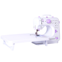 FHSM-505L bas prix ménage couture électrique Machine à coudre prix usine haute vitesse Mini automatique longueur de point réglable